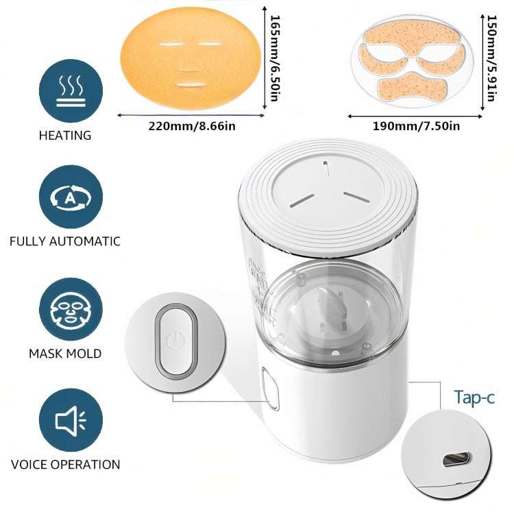 Elynoura™ GlowMask Pro – Automatic DIY Facial Mask Maker
