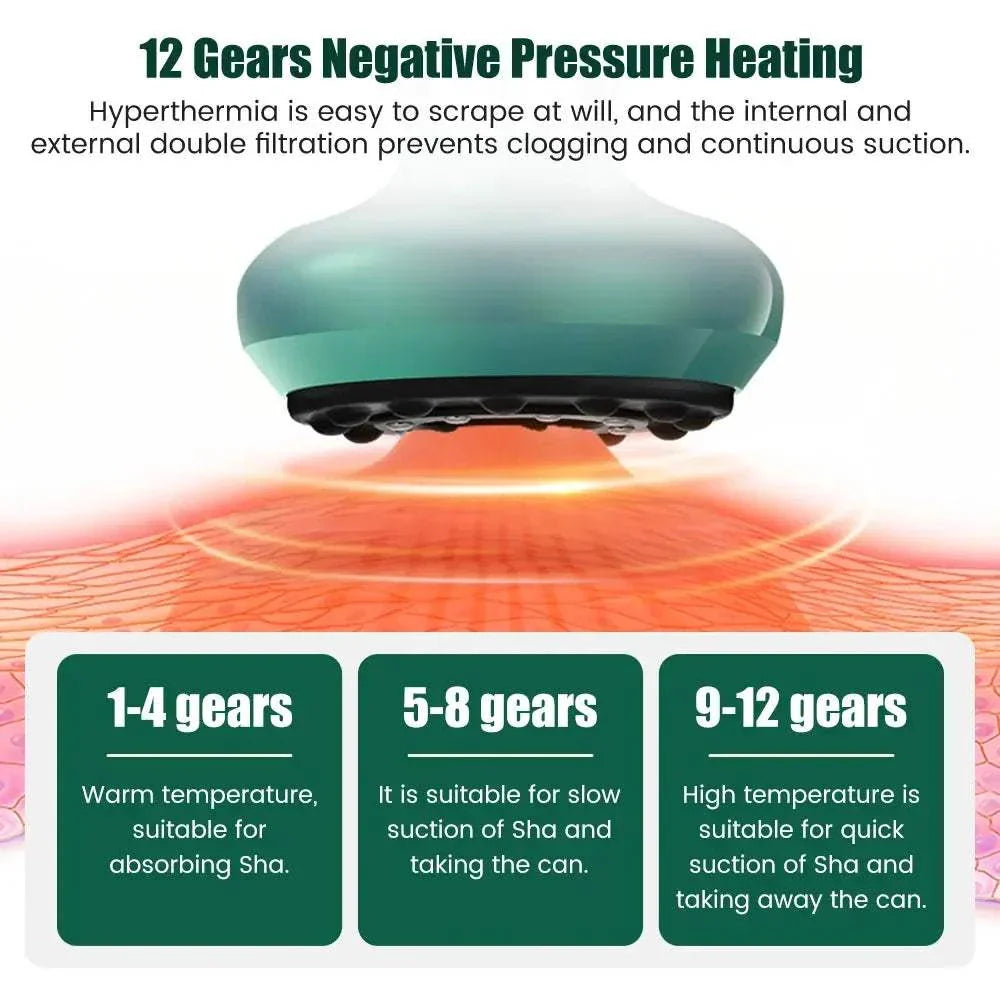 Elynoura™ 12-Level Intelligent Cupping Massager