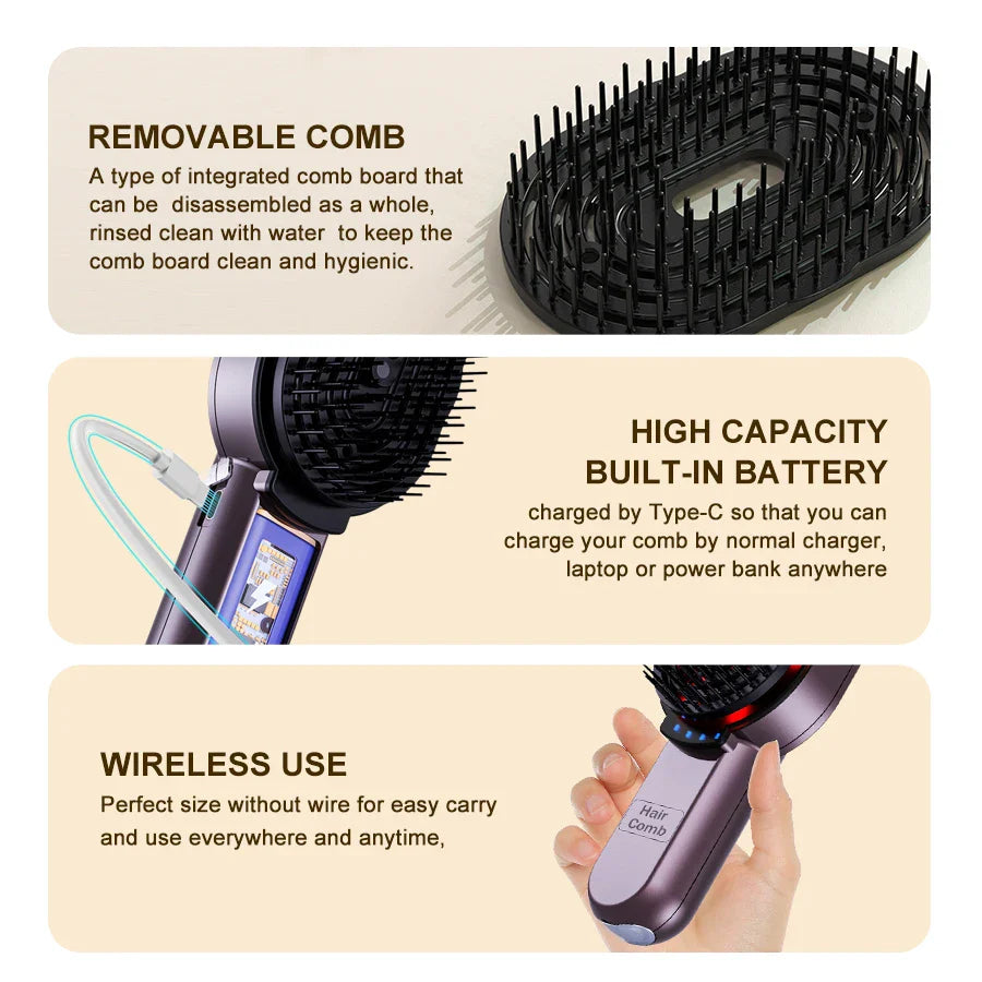 Elynoura™ HairBloom Massaging Comb