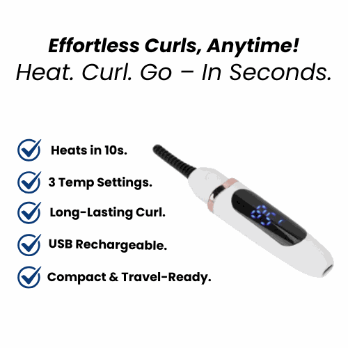 USB Charging Eyelash Curler