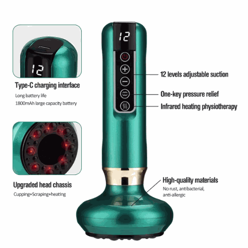 Elynoura™ 12-Level Intelligent Cupping Massager