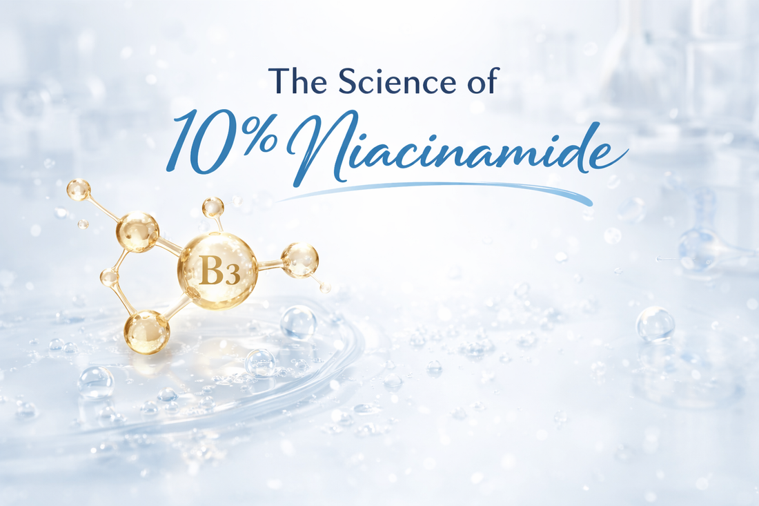 The Science of Niacinamide: Why 10% May Be the Sweet Spot for Clearer, Balanced Skin