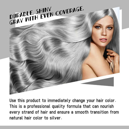 Gray Hair Cream Natural Hair Color Long Lasting No Hair Damage