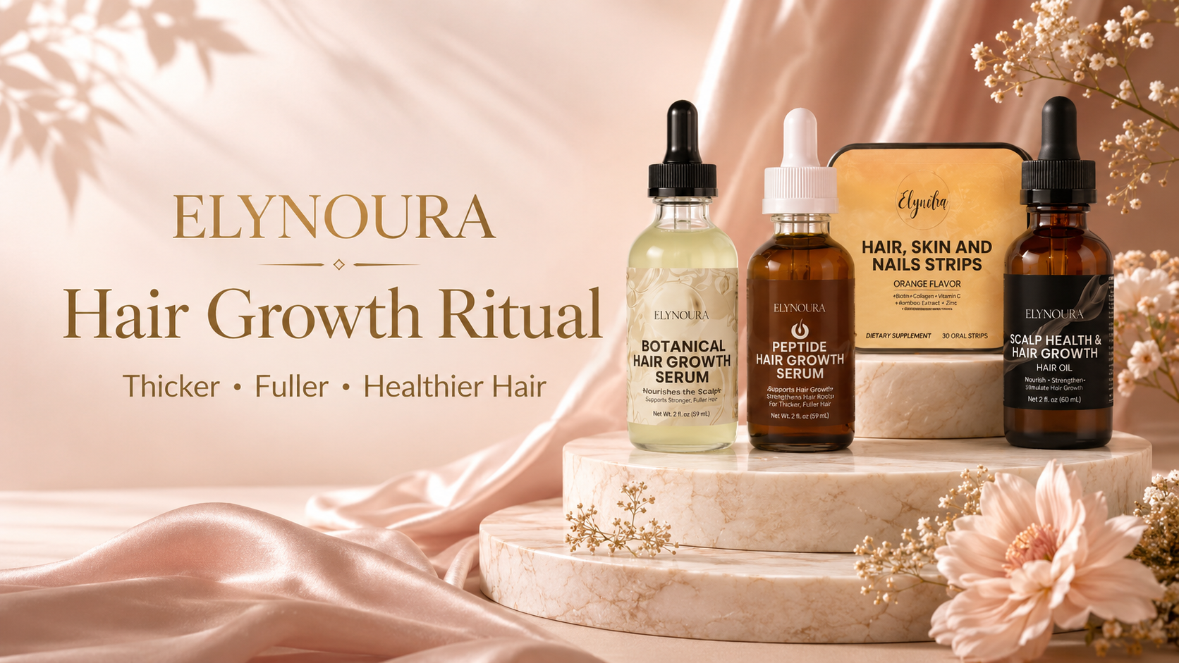 Elynoura Hair Growth Collection