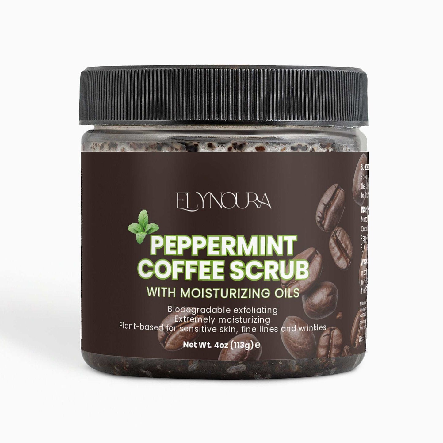 Peppermint Coffee Scrub