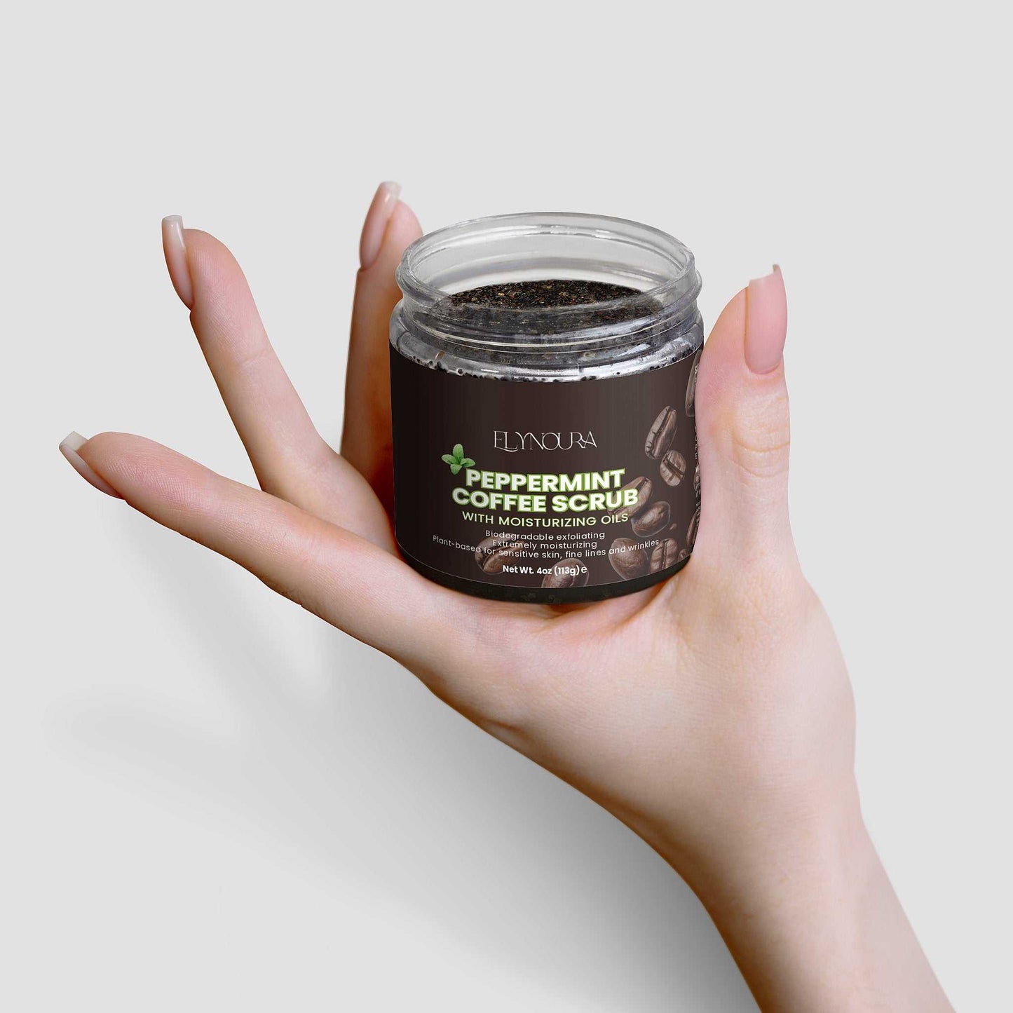 Peppermint Coffee Scrub