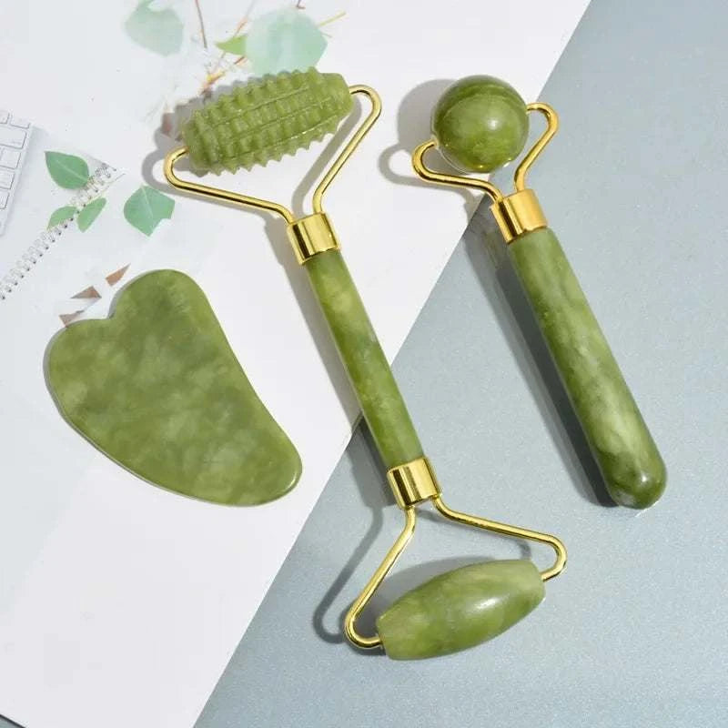 Dual-Ended Jade Roller